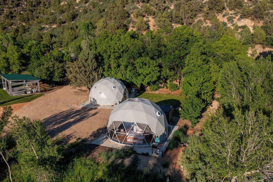 Tucked into the trees and surrounded by nature, our domes are the perfect place to both relax and adventure!