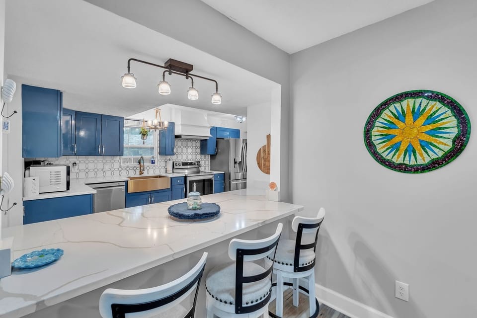 Villa, 4 Bedrooms | Private kitchen | Fridge, oven, coffee/tea maker, toaster