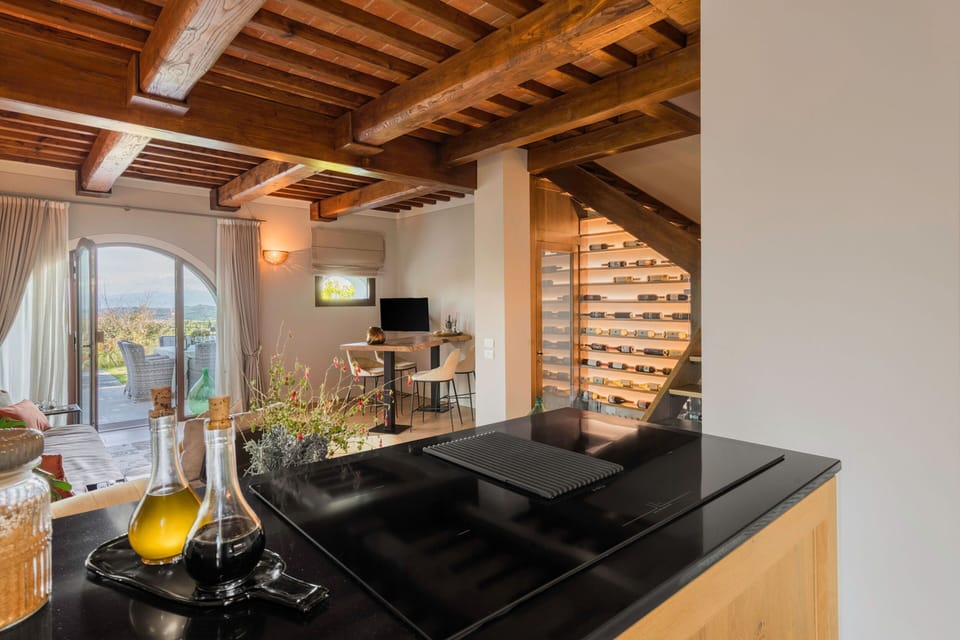 Condo, Hill View | Private kitchen | Full-size fridge, microwave, oven, stovetop