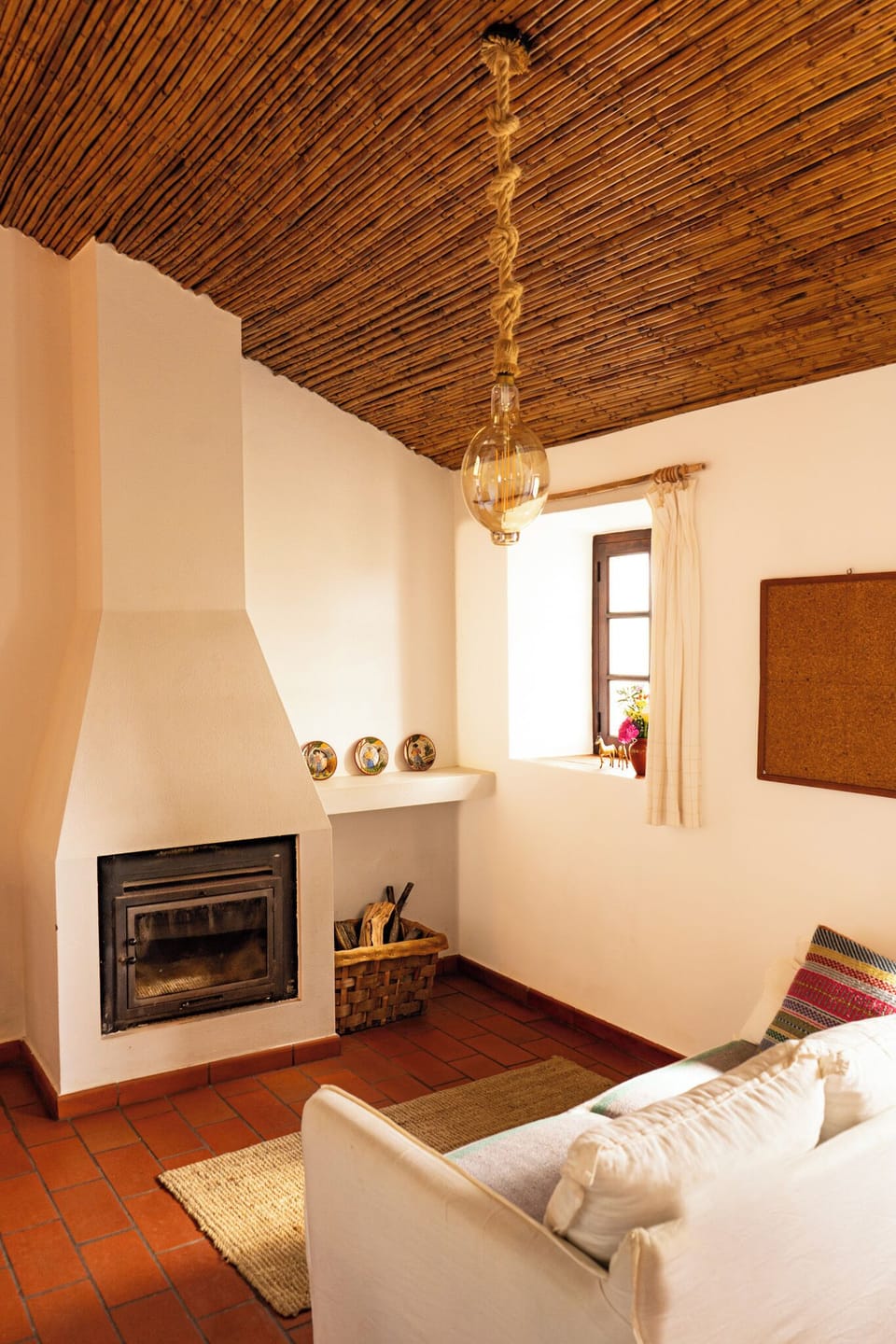 Family Bungalow, 2 Bedrooms, Kitchen | Living area | Fireplace