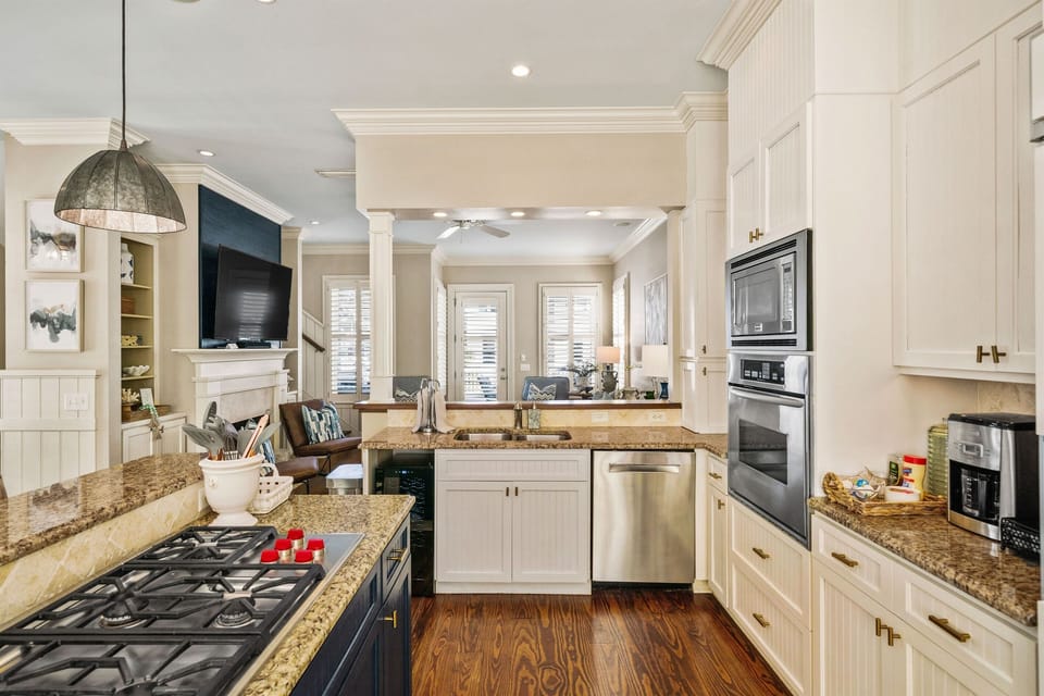 well appointed kitchen