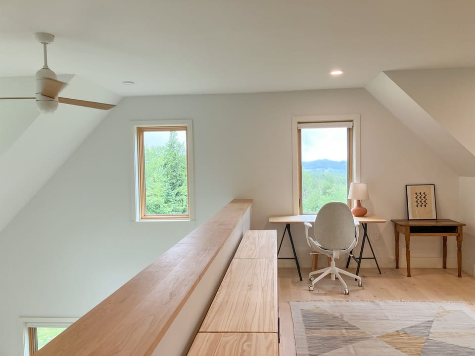 Loft office area