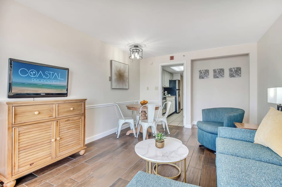 Cozy up with a good book in this warm and welcoming space!