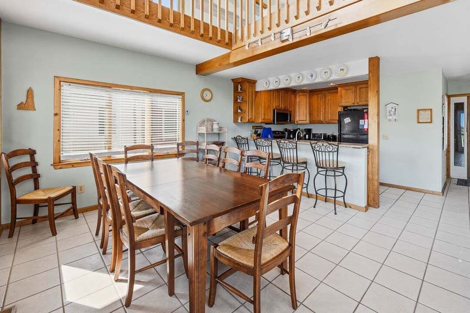 Ground-Level Dining Table (seats 10)