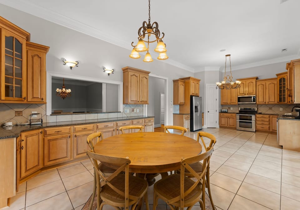 Large kitchen for your whole crew.