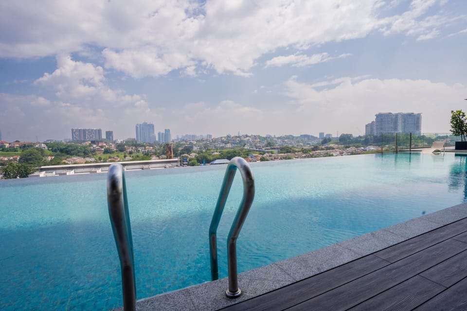 Rooftop pool