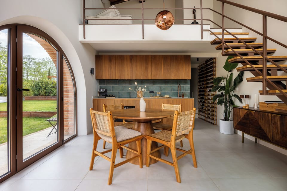 Apartment, Hill View | Private kitchen | Full-size fridge, microwave, oven, stovetop