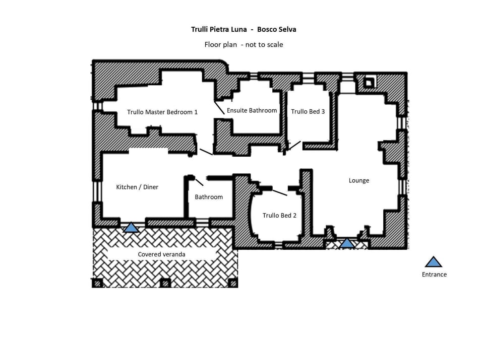 Floor plan (not to scale) just to give you an idea