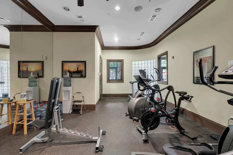 Stay fit and energized with complimentary access to the gym, equipped with everything you need.