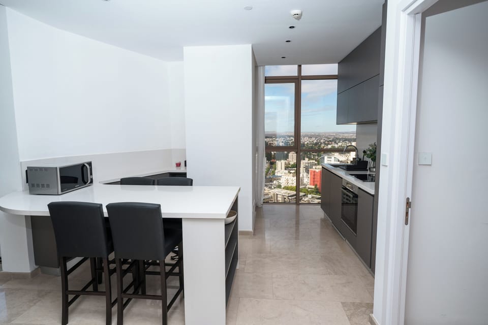 Luxury Apartment, City View | Private kitchen | Espresso maker, electric kettle