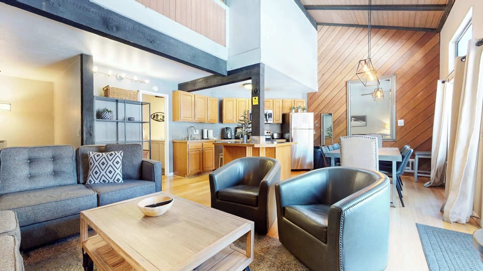 Comfortable seating in the living room for you and your guests