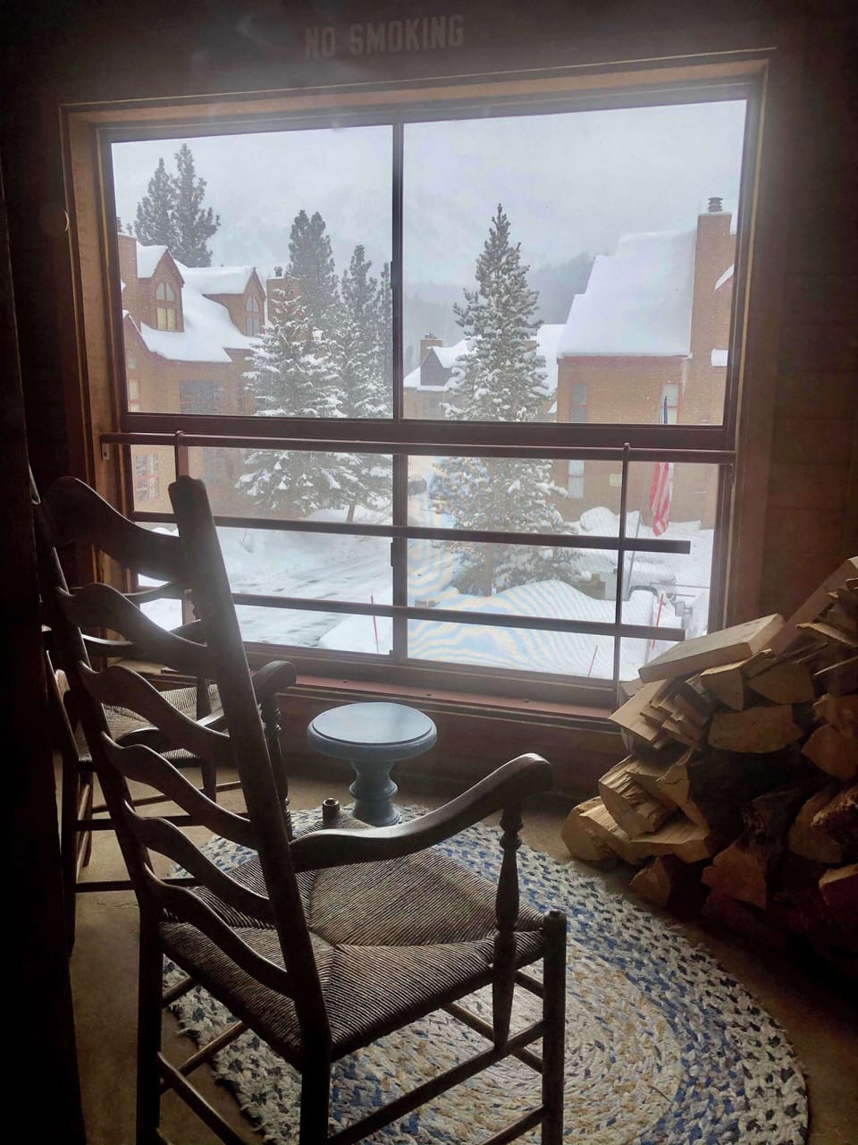 Covered balcony