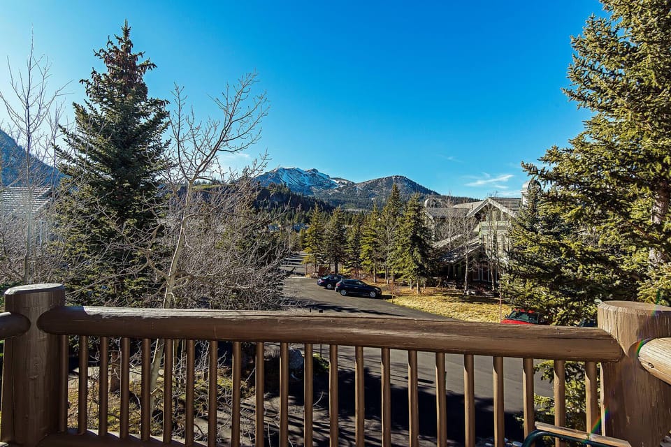 View from balcony