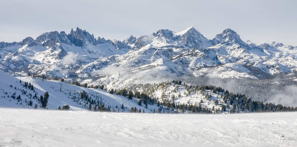 Mammoth Lake Mountain View