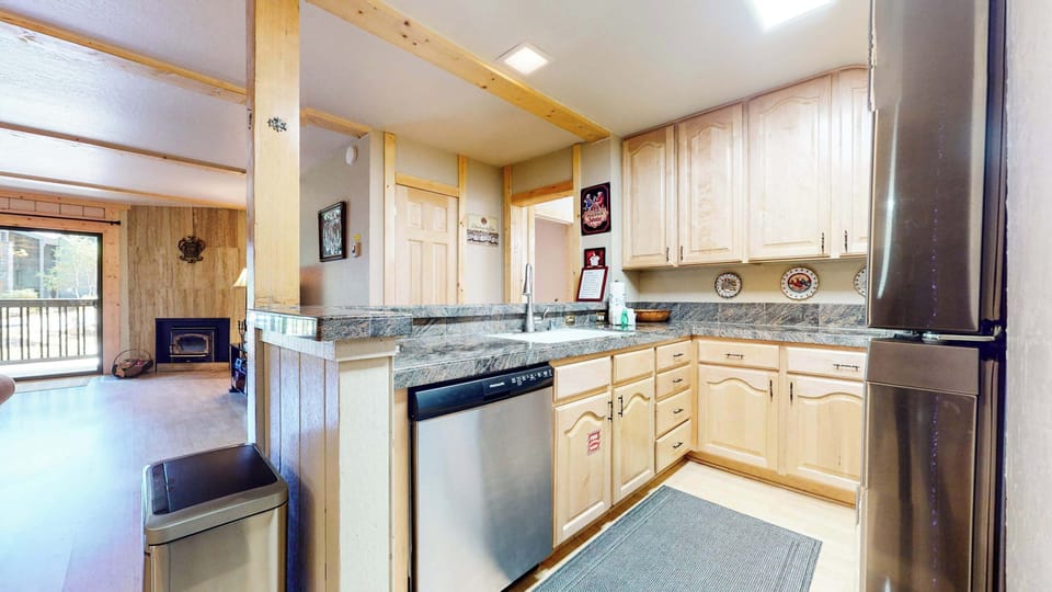 Fully equipped kitchen