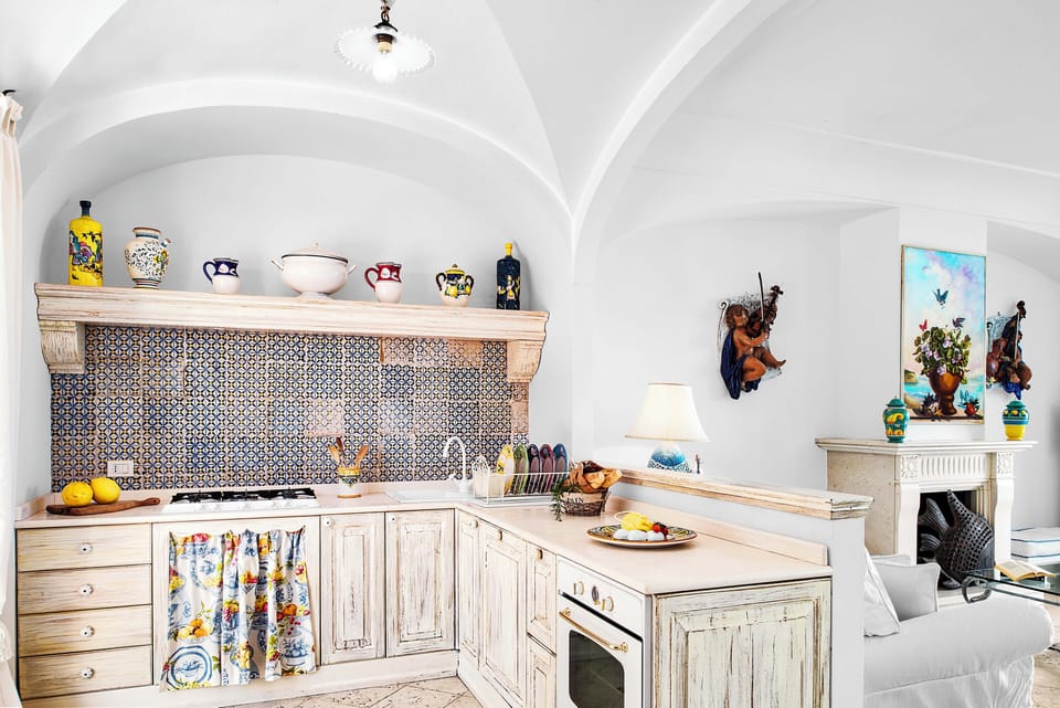 Villa, Patio, Sea View | Private kitchen | Espresso maker, full-size fridge, microwave, oven
