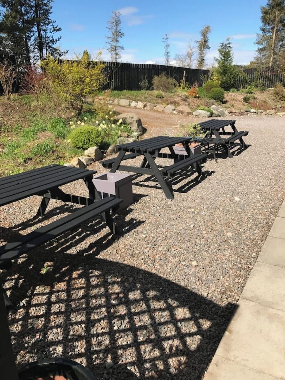 Outdoor dining