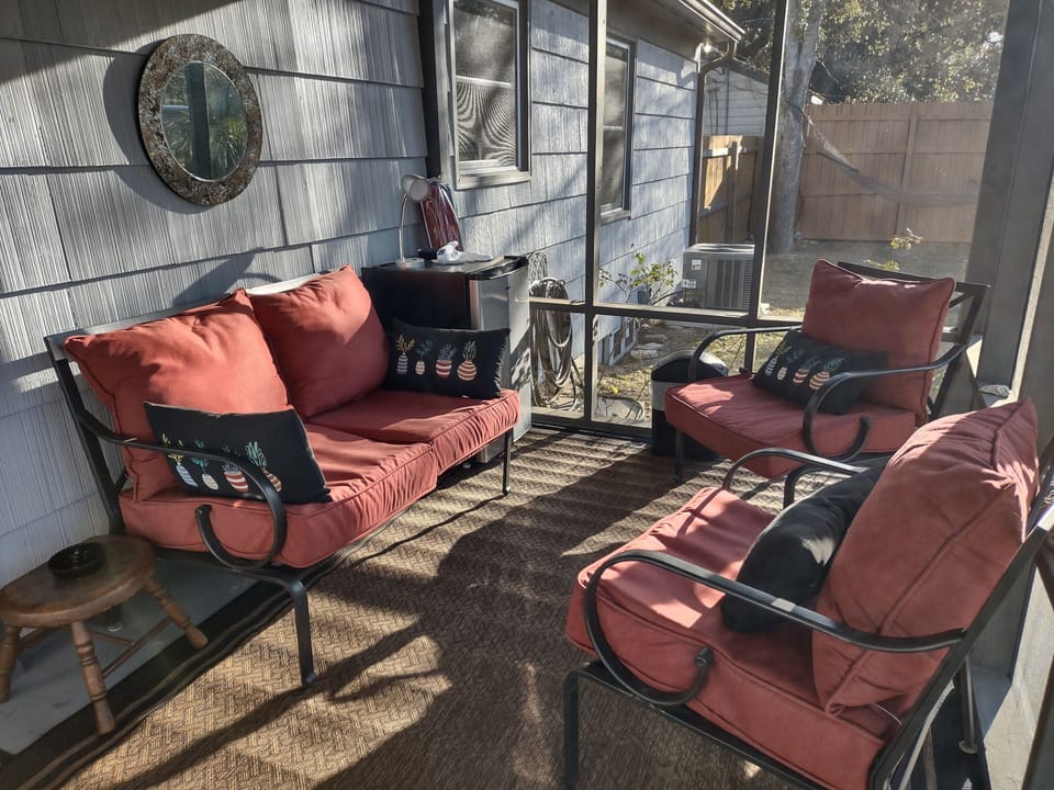 screened in porch is a real hit