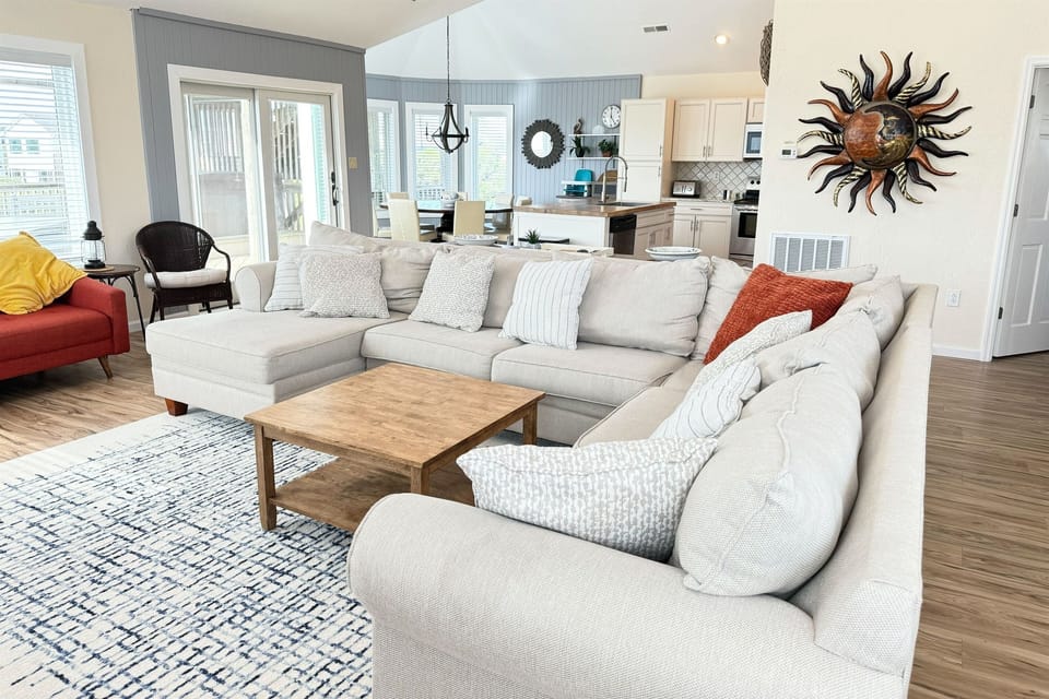 Open and airy vibes with a cozy touch — your home away from home.