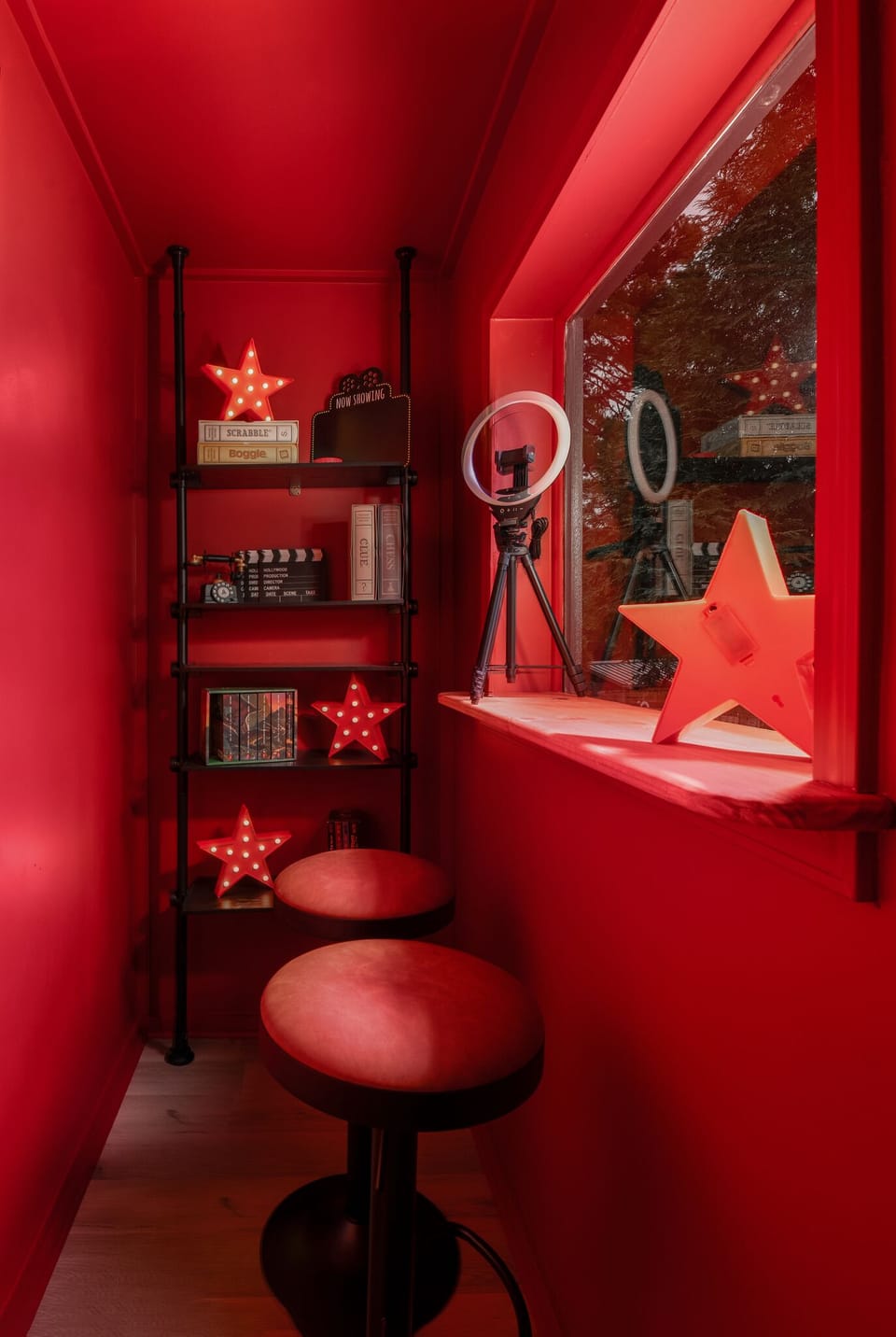 Theme room with speakeasy library