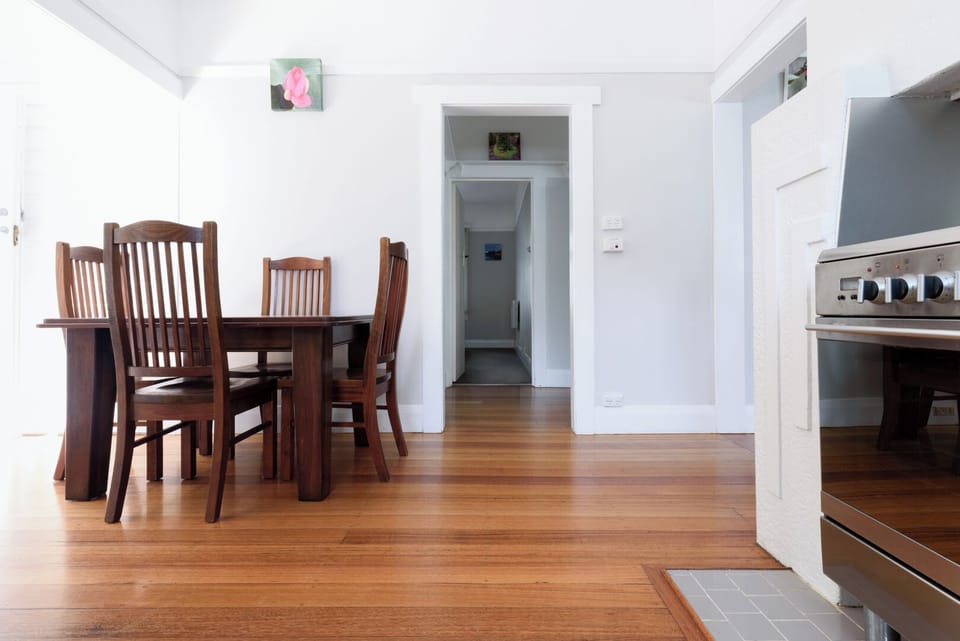 wooden dining set