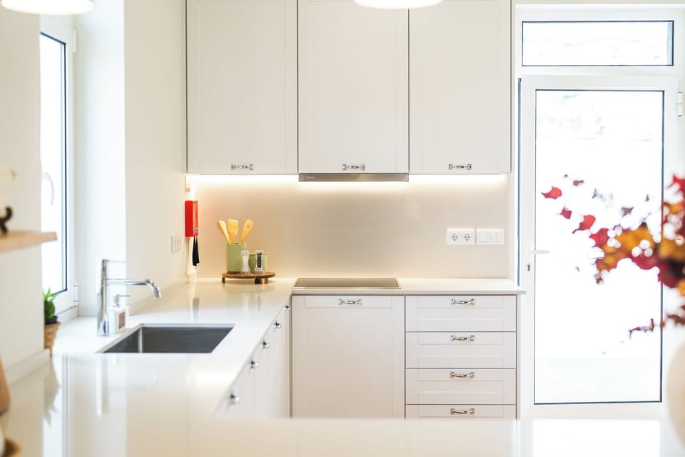 House | Private kitchen | Fridge, microwave, oven, stovetop