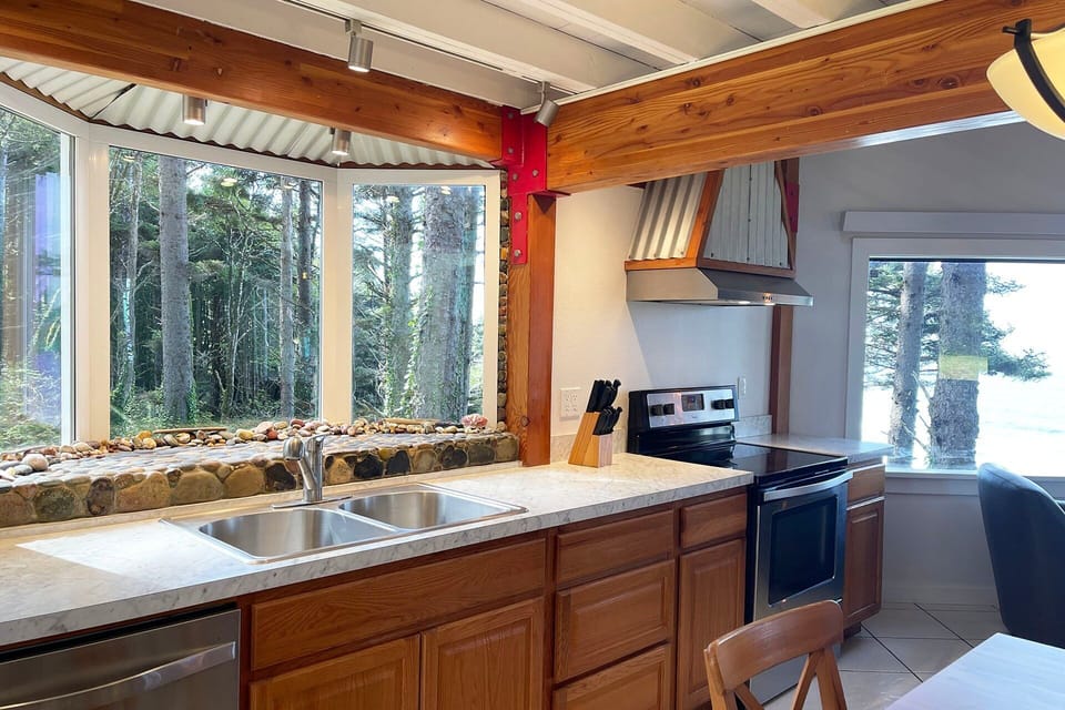 Cook up some great meals in the kitchen.