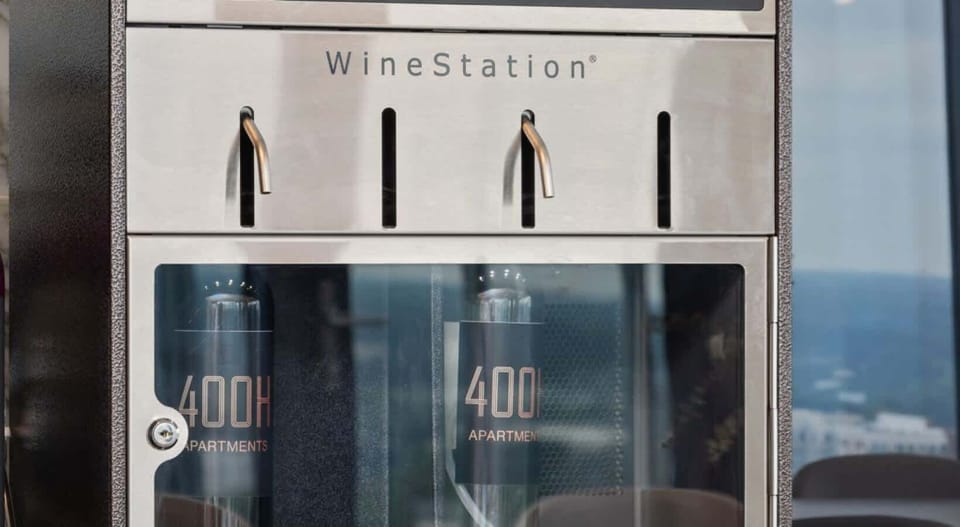 Wine on Tap at Community clubroom