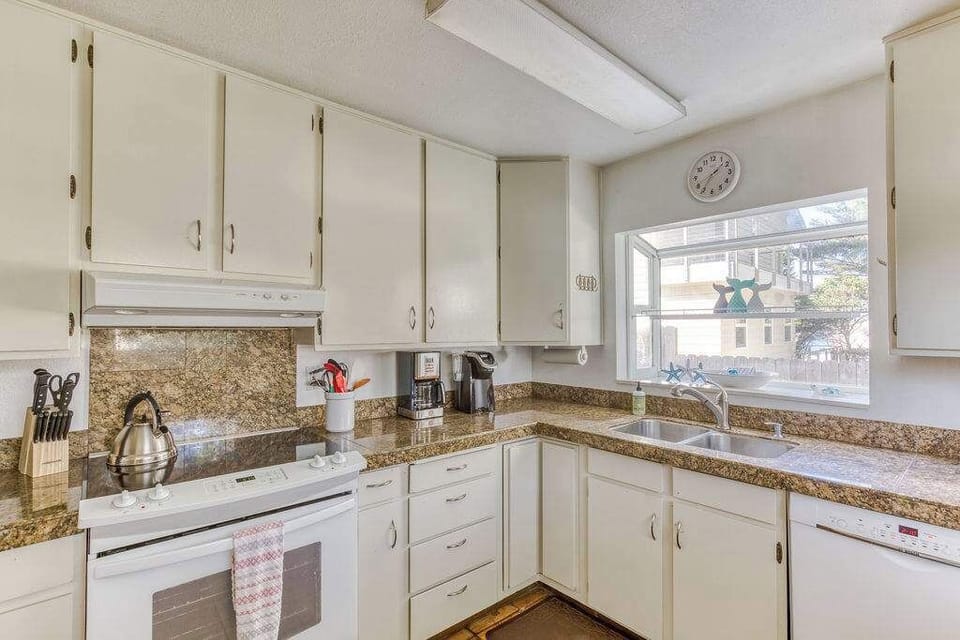 Feel right at home in our well-equipped kitchen. Brew coffee, cook your favorites, and enjoy your getaway!