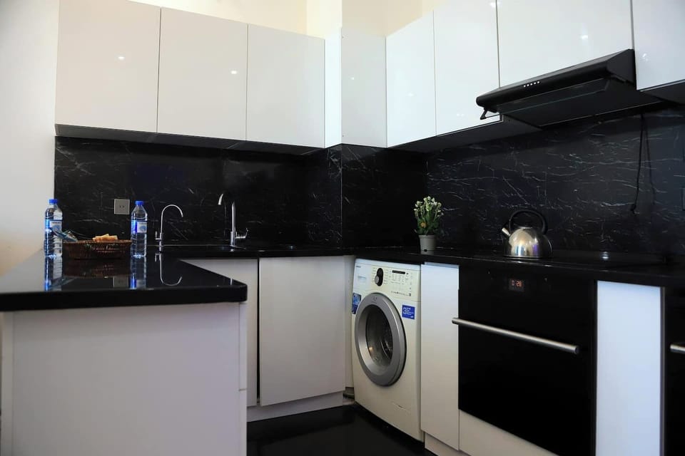 Comfort Apartment, Balcony, City View | Private kitchen