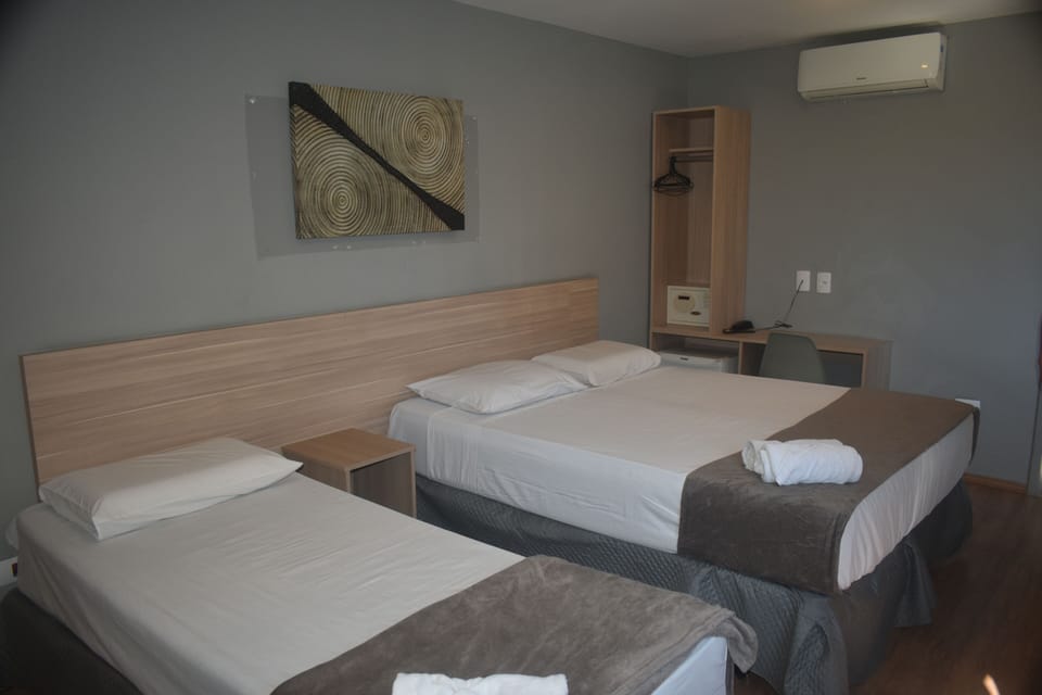 Standard Triple Room, City View | Laptop workspace, free WiFi