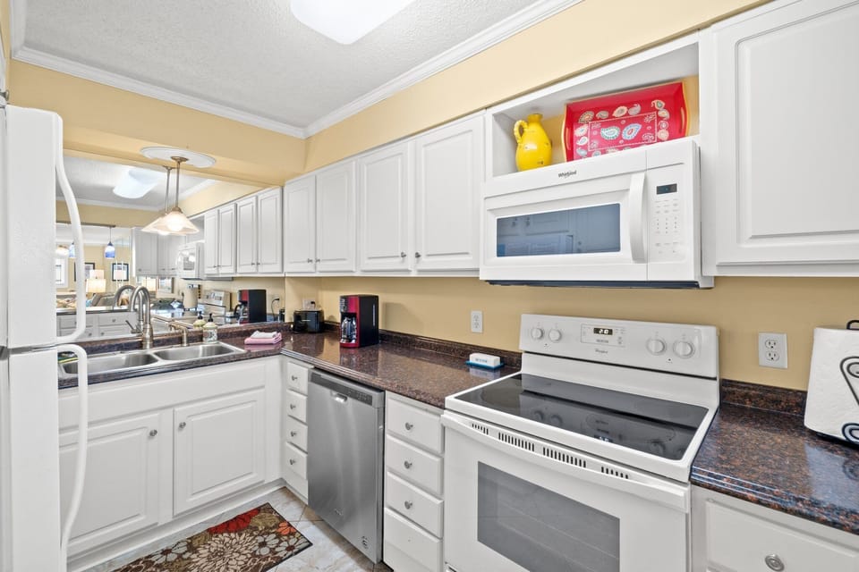 Well stocked kitchen