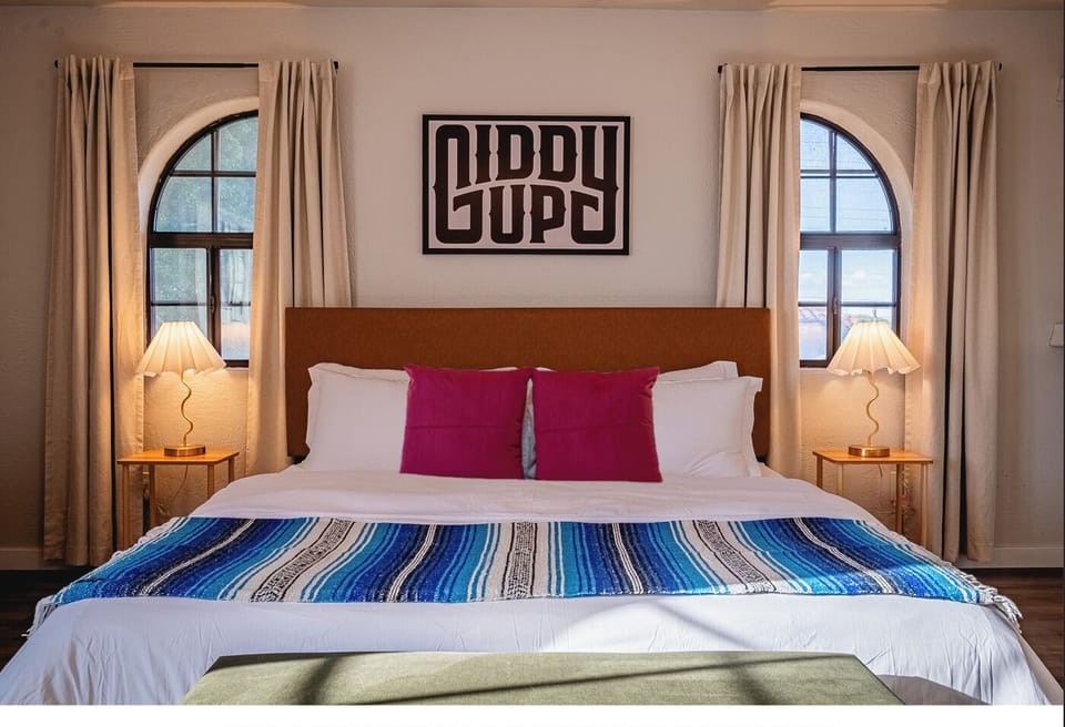 Plush beddings for the master bedroom