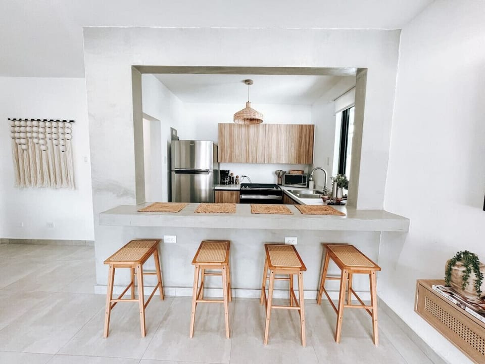 Spacious dining area to enjoy meals with loved ones.