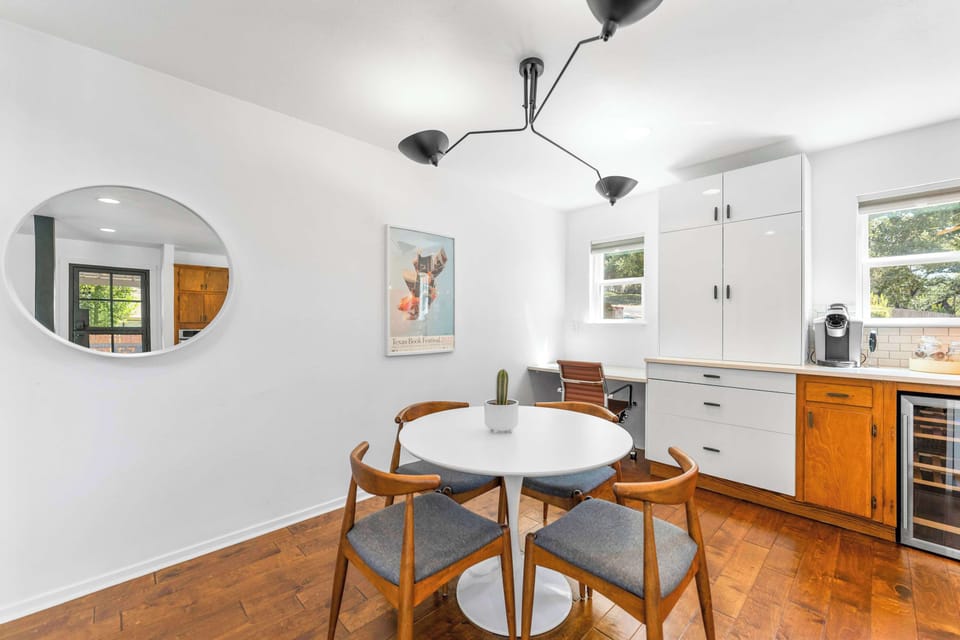 Dining area and work desk