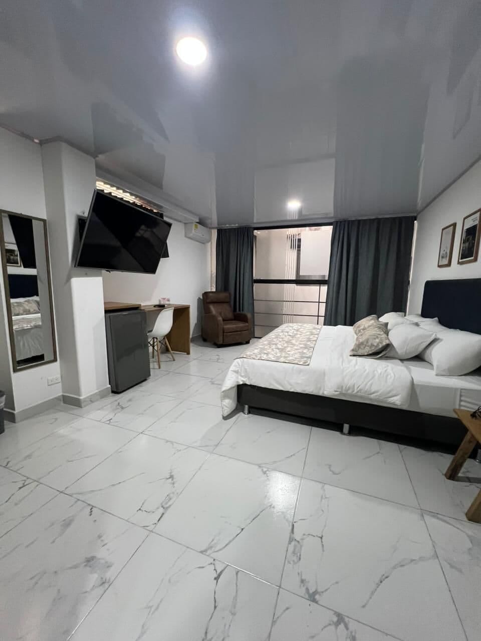 Exclusive Double Room | Premium bedding, memory foam beds, individually furnished, desk