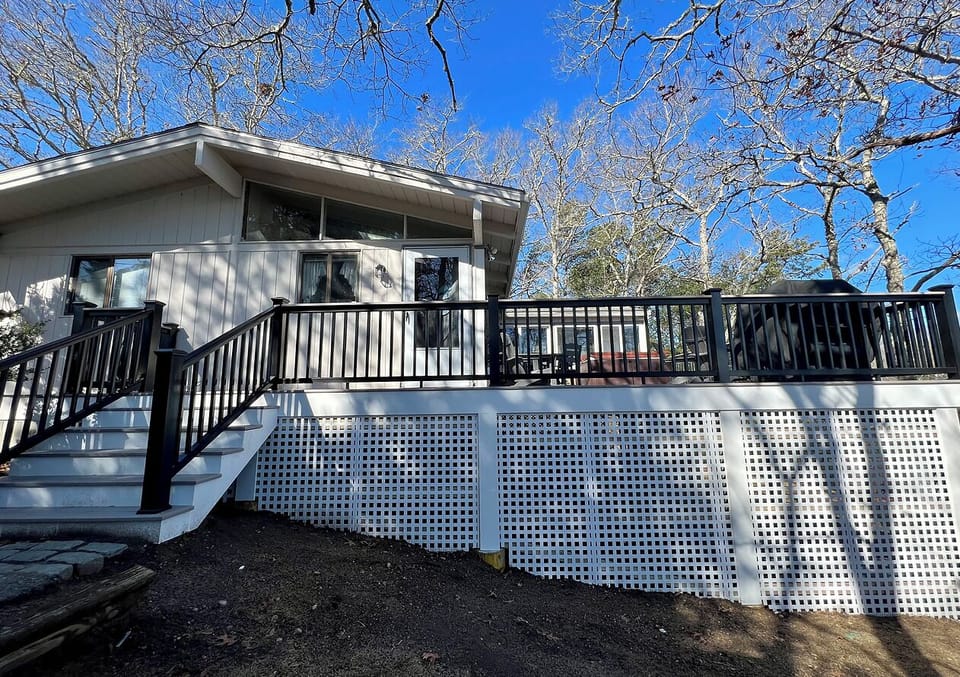 Recently Renovated Deck