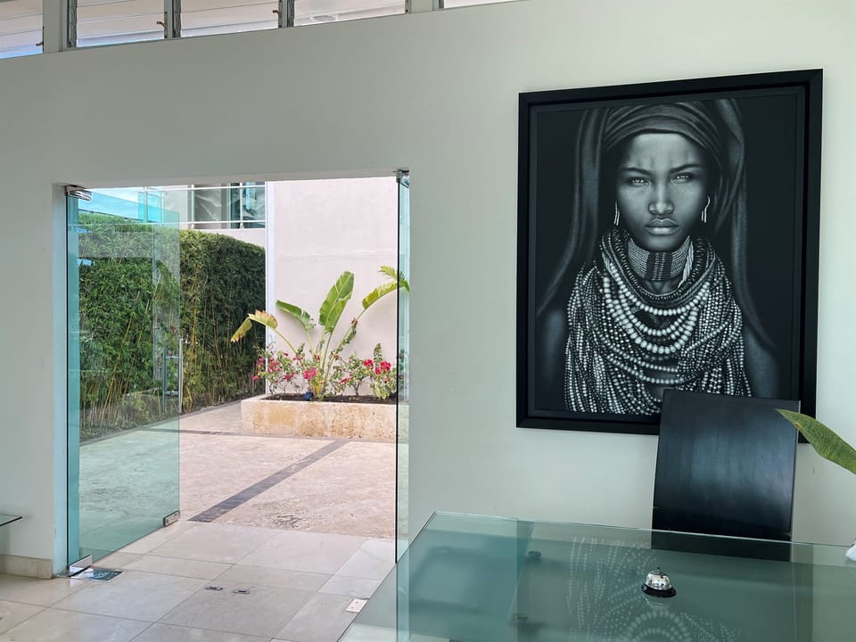Art, natural light, and calm spaces welcome you inside. After the energy of the ocean, this is where your body slows down and your mind finally gets quiet.