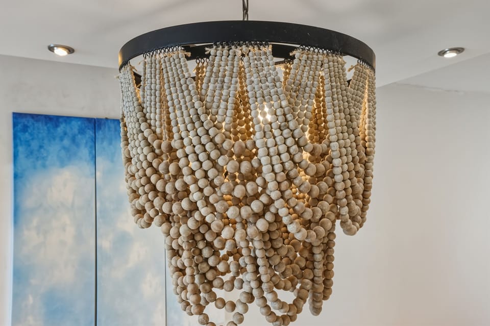 Thoughtful design details elevate the space, blending modern comfort with coastal elegance for a truly refined island experience.