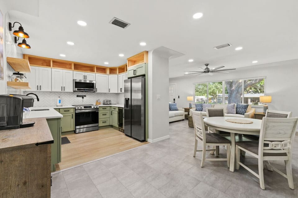 Dining Area and Kitchen