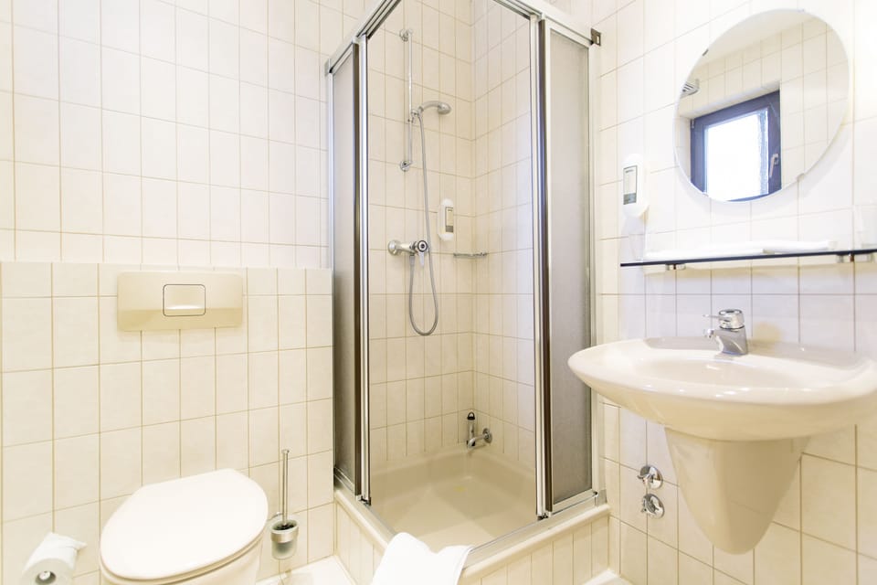 Free toiletries, hair dryer, towels, soap