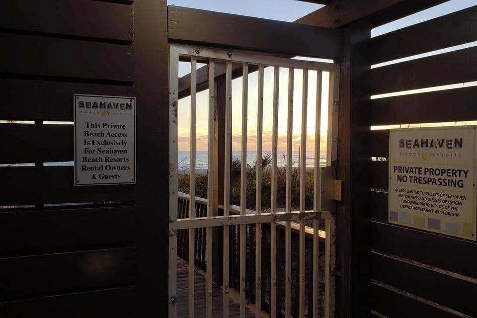View from property