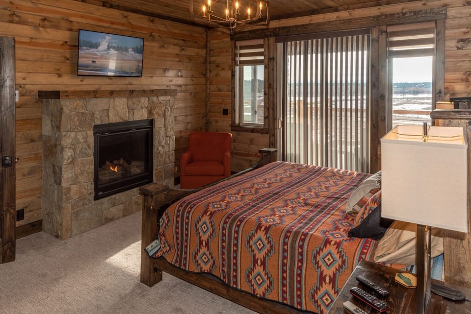 Bedroom 1: Master bedroom with views