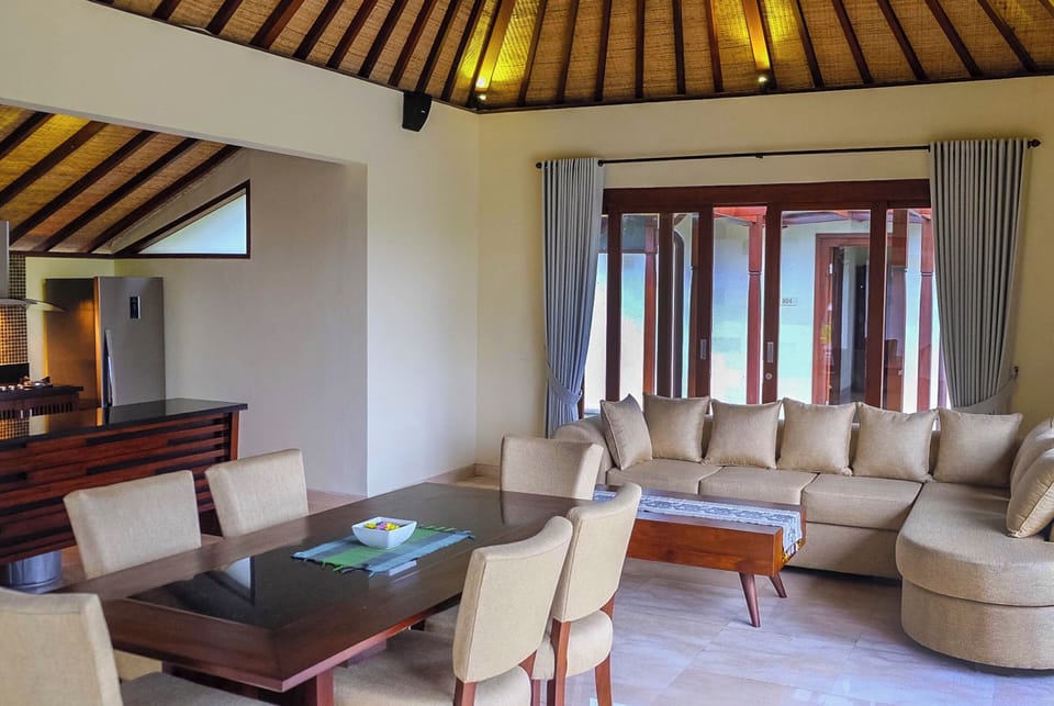 Two Bedrooms Farm Villa With Private Pool | Living room