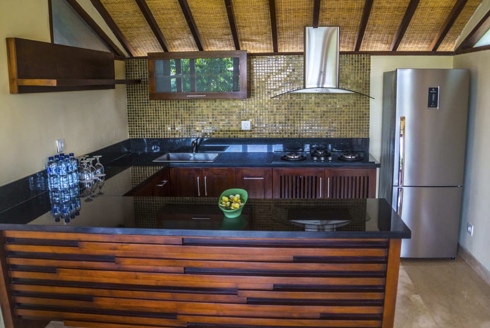 Two Bedrooms Farm Villa With Private Pool | Private kitchenette | Coffee/tea maker, electric kettle