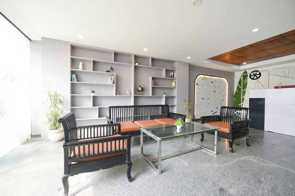 Lobby sitting area