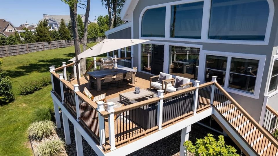 Patio and outdoor hangout area for you and your guests
