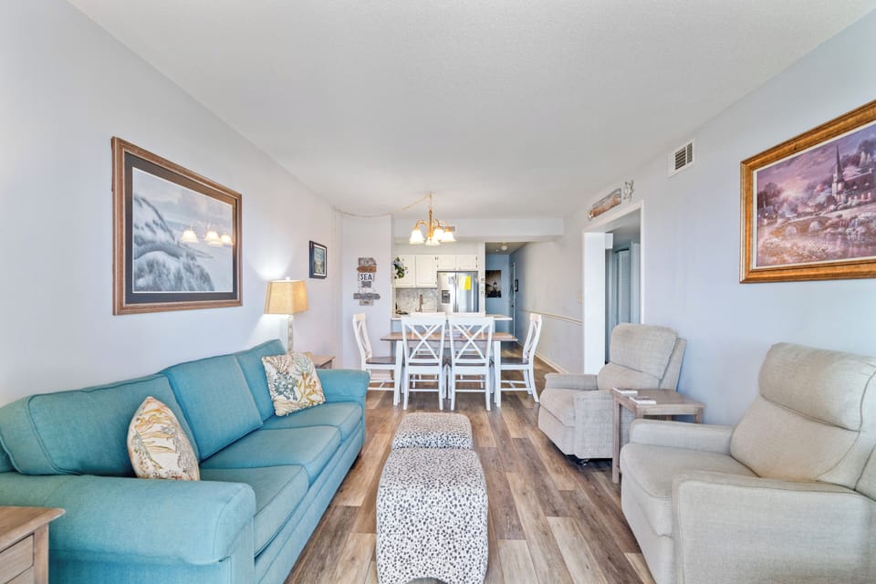 Oceanfront Living Room