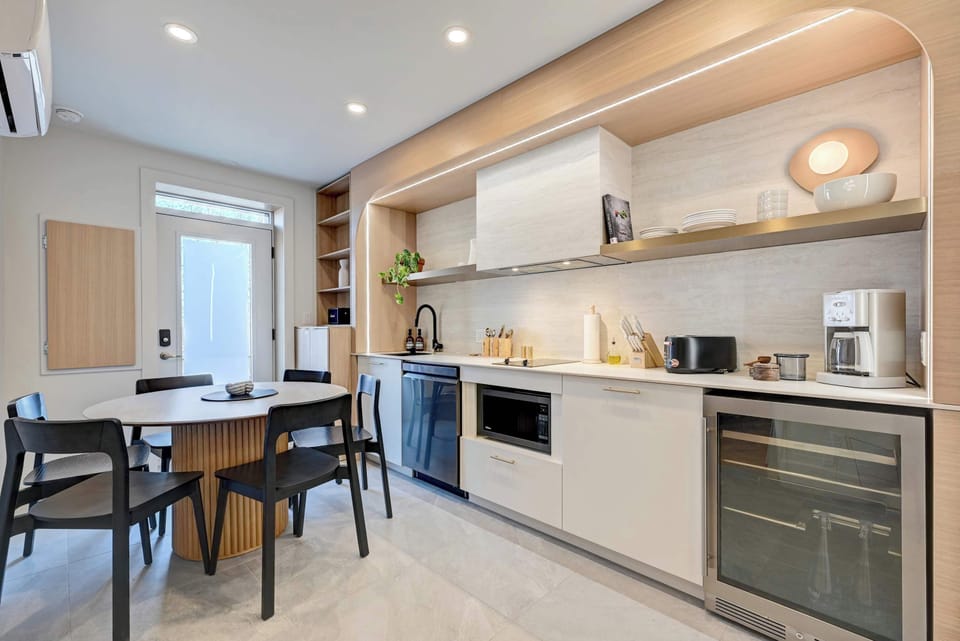 Fully equipped kitchen located on the 3rd floor