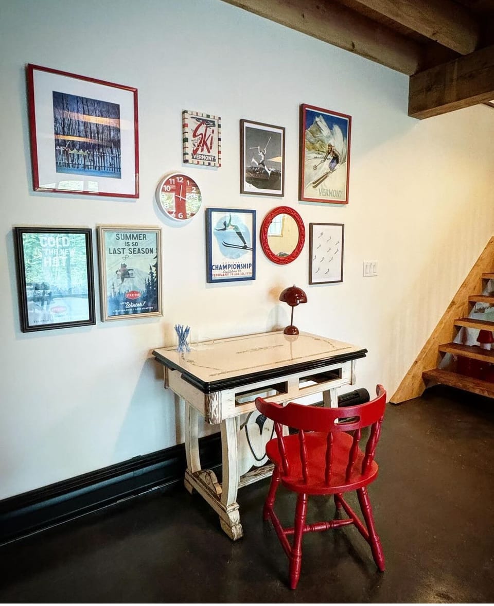 Basement desk - WFH - we've got you covered.